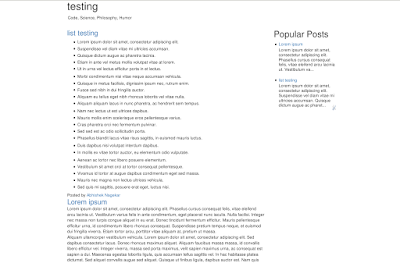 Creating Custom Blogger Template From Scratch