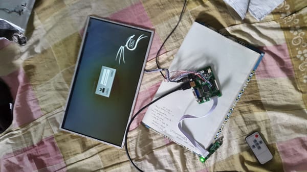 Reusing An Old Laptop's LCD Panel